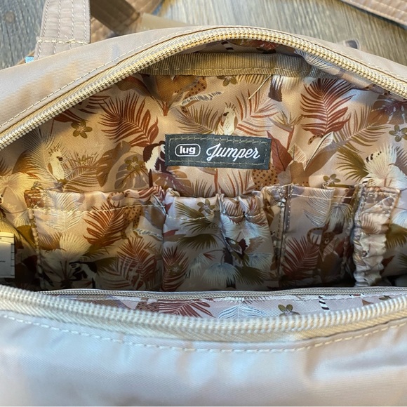 lug Jumper carry-all bag in sand taupe NEW - Picture 12 of 12